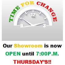 Open Late On Thursdays Graphic