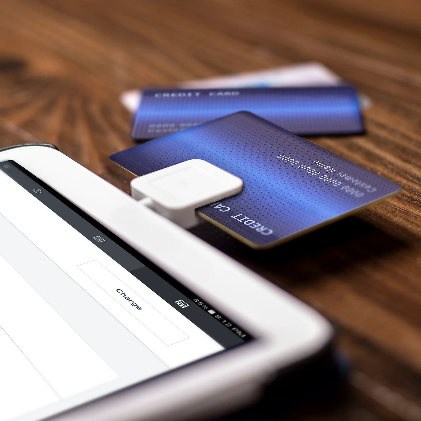 Mobile Phone Adaptable Credit Card Reader